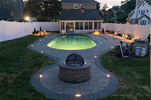 Inground Swimming Pool and Spa Remodels Piazza Property Pros Pennsylvania