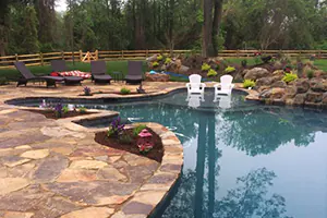 Inground Swimming Pool and Spa Remodels in Newtown Square, PA