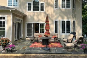 Landscape Design featuring a Backyard Patio in Edgmont, PA