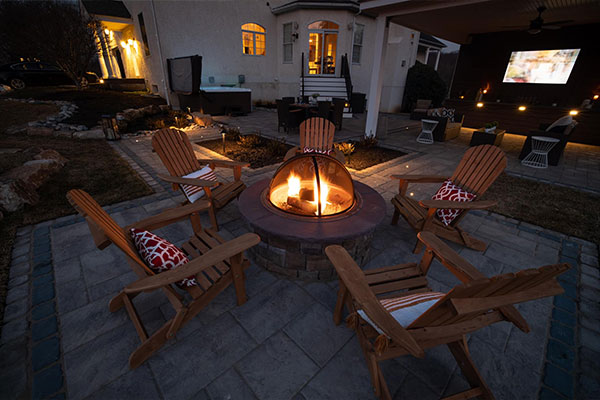 Outdoor living Fire Features in Aston, PA