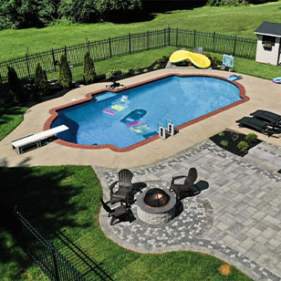 Inground Swimming Pool in Malvern, PA