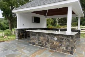 House and foundation work by Piazza Outdoor, a masonry contractor in Coatesville, PA