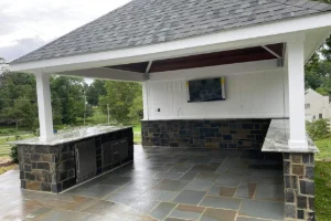 Block Wall Installation by Piazza Outdoor, a masonry contractor in Concordville, PA