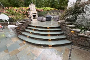 House and foundation work by Piazza Outdoor, a masonry contractor in Newtown Square, PA